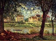 Alfred Sisley Seine bei Saint Mammes France oil painting artist